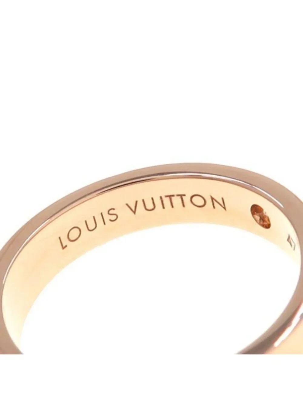 Louis Vuitton Alliance Empreinte Ring Diamond